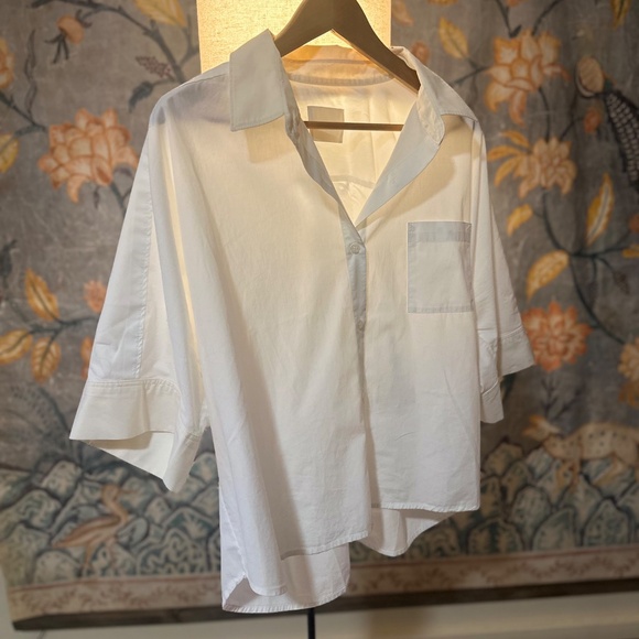 Citizens of Humanity ‘Origami’ Oversized Poplin Shirt - M - Picture 5 of 6